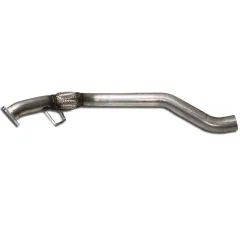 Y-vormige downpipe voor Audi A4, A6 1.8T B6, Passat 1.8T 3BG/5B, ø 63 mm, 2,5", van roestvrij staal
