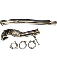 Y-pipe Downpipe voor Audi S3 8L, Audi TT 8N 225pk ø 76mm roestvrij staal 76 mm