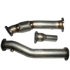 Y-pipe downpipe Quattro voor Audi A3 TT 1.8T 180PS ø 76mm roestvrij staal 
