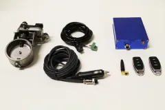 Uitlaatklepbediening ø 76mm 3" elektrische uitlaatklep roestvrij staal