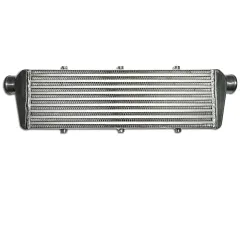 Intercooler aluminium 550x180x65mm - aansluitingen 57,5mm intercooler