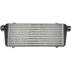 Intercooler 550x230x65mm aluminium - aansluitingen 57,5 mm buitendiameter Ad intercooler tot 5 bar
