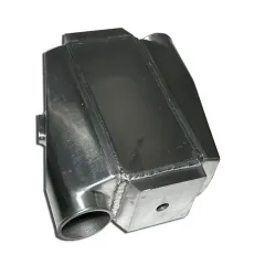Intercooler watergekoeld tot 650pk 76mm aansluitingen gedraaid watergekoeld