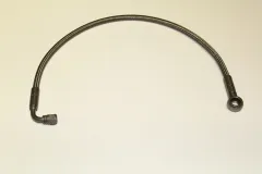 Olietoevoerleiding PTFE 50cm voor 90° 7/16 UNF andere kant ringoog ø 14mm