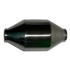 Racekatalysator 100 Zeller ø 150mm - L 300mm RVS metalen katalysator EURO3