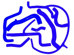 Siliconen slangenkit voor Golf 3 VR6 blauw slangenkit