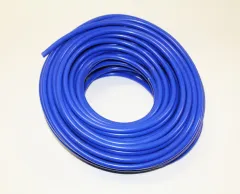 Siliconen vacuümslang ø 9mm lengte 1 meter blauw