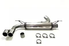 Simons roestvrijstalen sportuitlaat 2x 80 mm voor BMW F32 420D