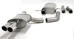 Simons Roestvrijstalen sportuitlaatsysteem 2x80 mm voor Audi A4 (B8) 2wd/Quattro berline/avant/allroad/stationwagon 1.8T/2.0T