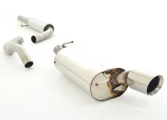 Sportuitlaat voor Audi TT 180PS 8N 2WD 1.8T ø 63,5mm RVS met EG-goedkeuring (kentekenvrij)