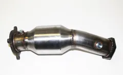 Sportkat 200 cellen voor Audi A4 B7 8ED 8EC 2.0TFSI plug and play ø 76mm RVS racekat ø 120mm