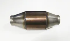 Sportkat / racekat 200 cellen ø 120mm - L 300mm roestvrij staal metalen kat - EURO4