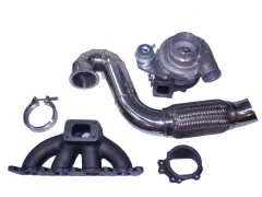 Turbo kit voor 1.8T Golf 4, Audi A3, TT GT28RS+ downpipe+manifold+V-band tot 340pk
