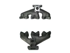 Turbo spruitstuk voor VR6 12v gegoten nikkel T3 + T4 flens + Audi S2 of 38mm WG aansluiting