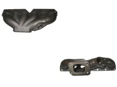 Turbo spruitstuk R32 V6 Golf 4 A3 3.2L gegoten nikkel T3 flens + 38mm turbo spruitstuk